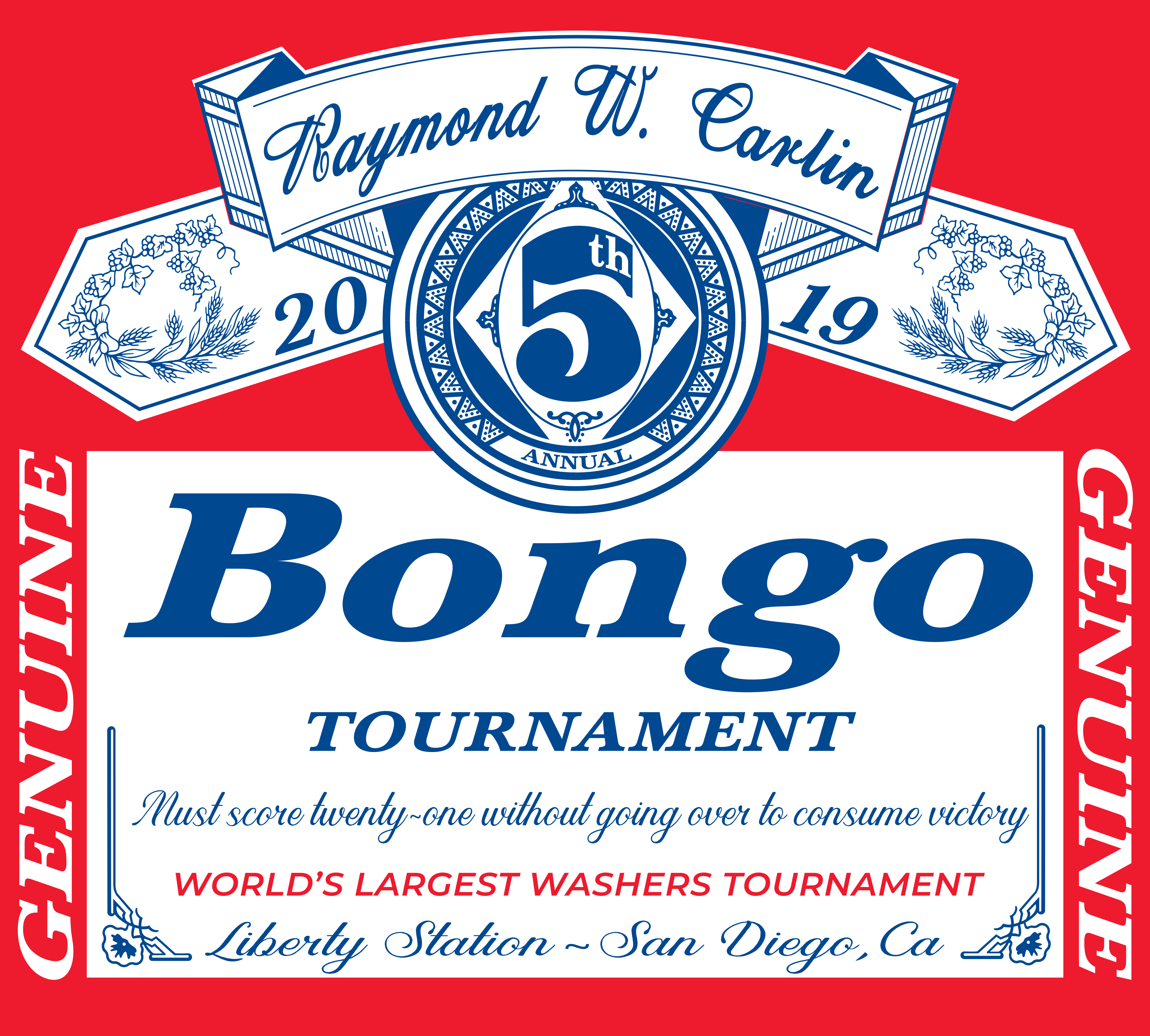 2019 tournament poster